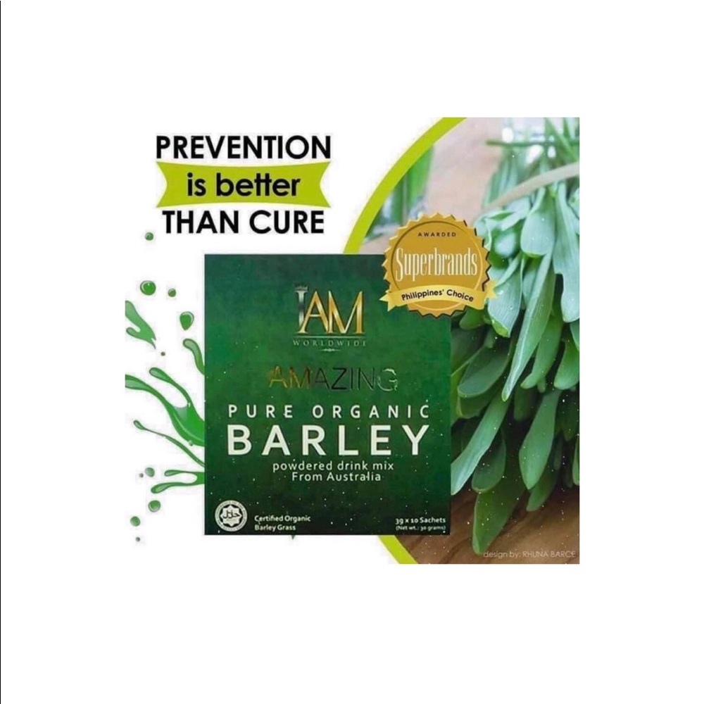 Amazing pure organic barley 2 Boxes